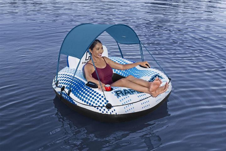 Produktbild Hydro-Force Schwimmring Rapig Rider mit Sonnenschutzdach