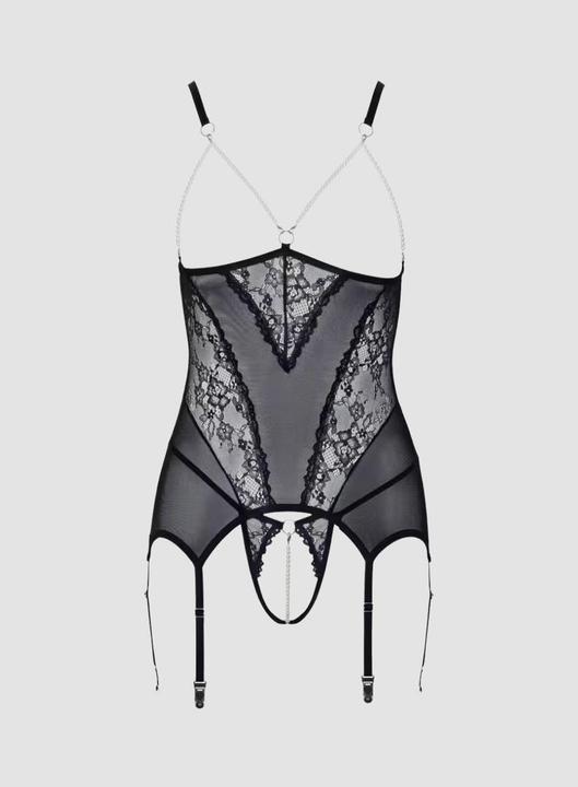 Produktbild Cottelli Collection Strapshemd Perlen XL (XL)