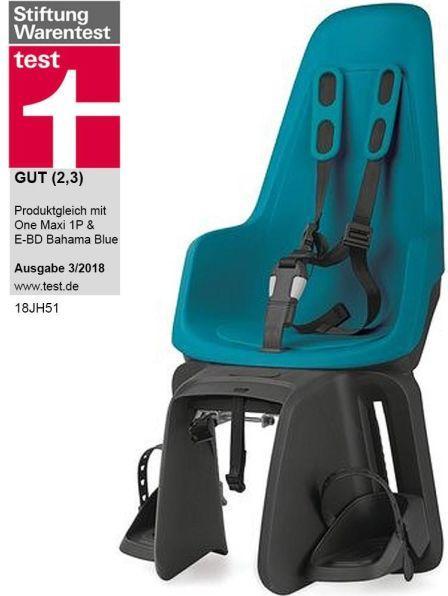 Produktbild bobike Maxi One - bicycle seat on the trunk Bahamas blue