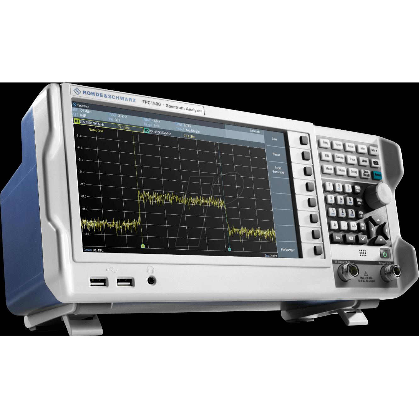Thumbnail - Rohde & Schwarz, Energiemessgerät, FPC1500 Spectrum Analyzer with TG, 1 GHz