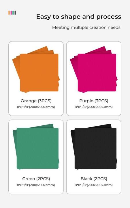 Produktbild Creality Acryl Platten 200 x 200 x 3 mm (Ersatzteile)