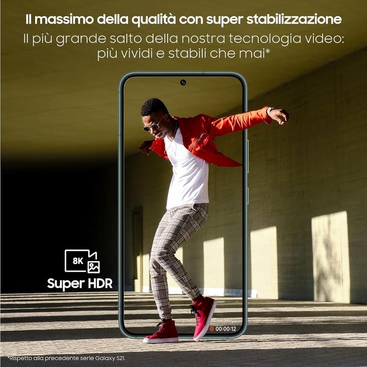 Produktbild Samsung Galaxy S22 (256 GB, Green, 6.10", Dual SIM, 5G)