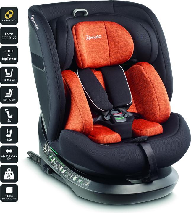 Actual product image BabyGo Protection 360 (Reboarder, ECE R129/i-Size Standard)