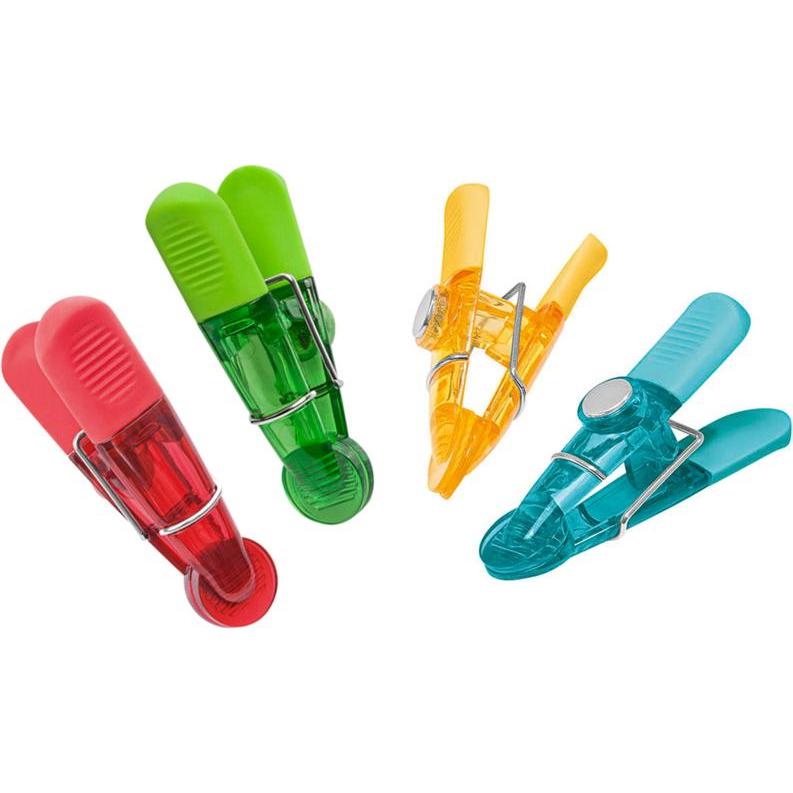 Wedo, Magnet, Magnetklemmer-Set Glossy (4 x)
