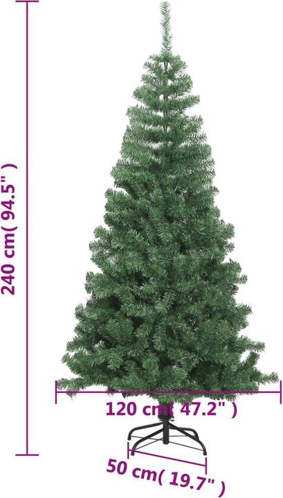Image du produit vidaXL Künstlicher Weihnachtsbaum (240 cm)