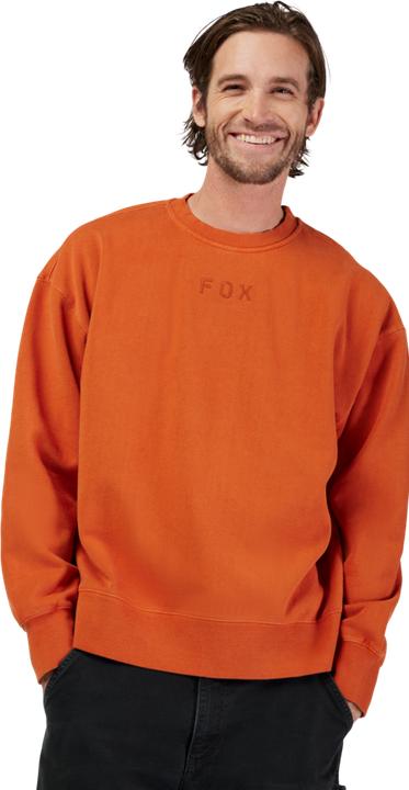 Produktbild Fox Wordmark Oversized Fleece Crew (M)
