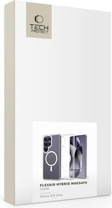 Image du produit Tech-Protect Étui Flexair Hybride MagSafe Samsung Galaxy S25 Ultra - Transparent (Samsung Galaxy S25 Ultra)