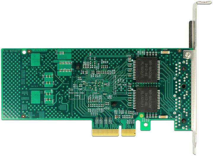 Actual product image Delock PCI-Express network card, 4x1Gbps (Mini PCI Express)