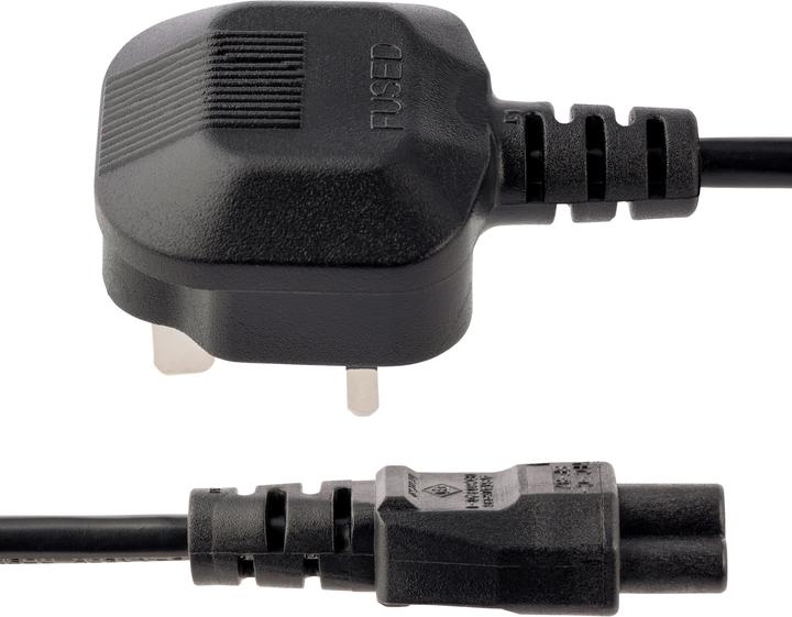 Produktbild StarTech 2m C5 Laptop Power Cord - Uk (2 m)