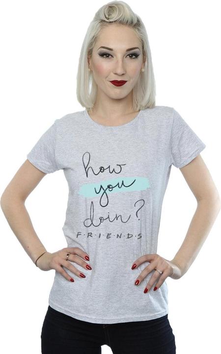 Immagine prodotto Friends How You Doin? Handwriting Maglietta Donna (XXL)