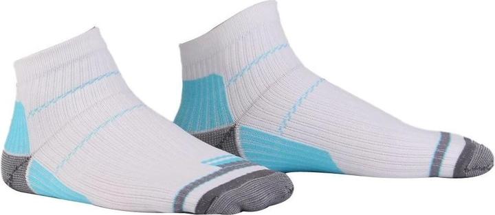 Produktbild JTI Unisex-Söckchen mit Kompression - S/M - Blau (2er Pack, S/M)