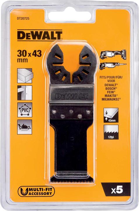 Actual product image DeWalt DT20725