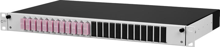 Metz Connect 150267BB12-E OpDAT slide patch panel 12xSC-D ceramic erikavio pigtails OM4