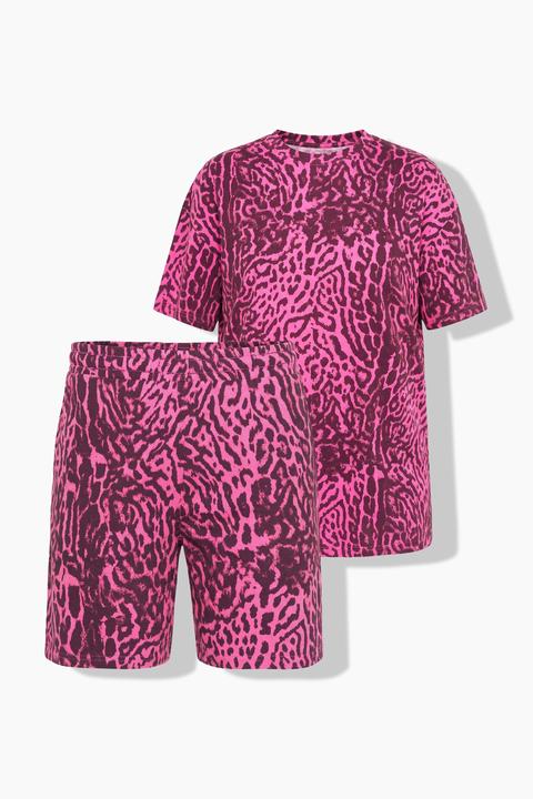 Produktbild Studio Untold Pyjama, kurzer Zweiteiler, Leo Print (42)