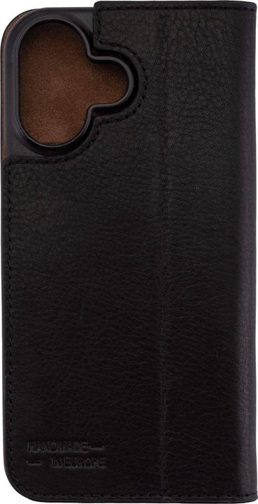 Actual product image JT Berlin Genuine leather BookCase Tegel for Apple iPhone 17 black (Apple iPhone 17)