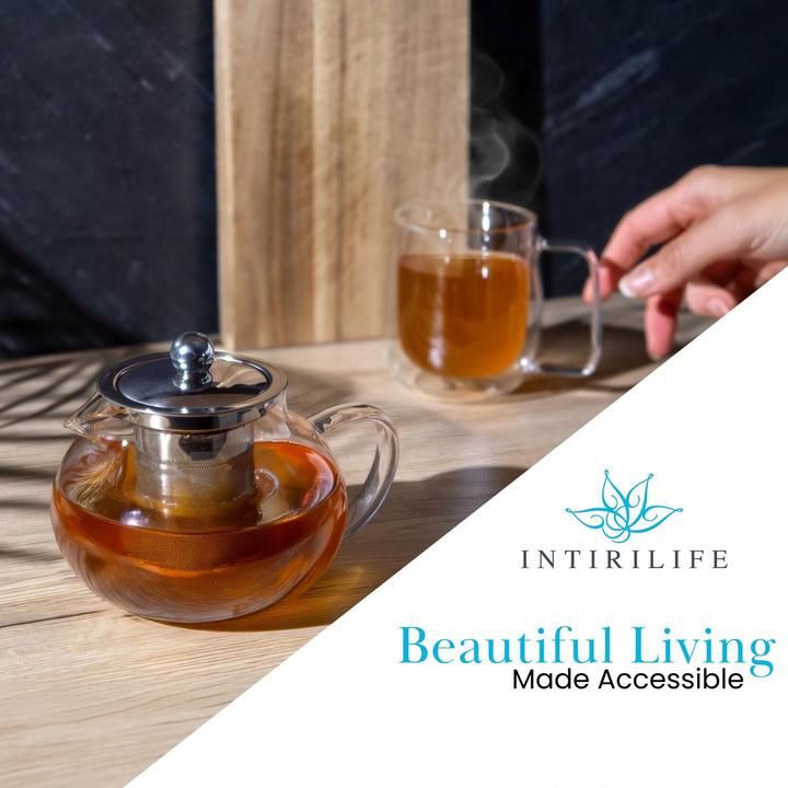 Actual product image Intirilife Teapot with filter 650ml (0.65 l)