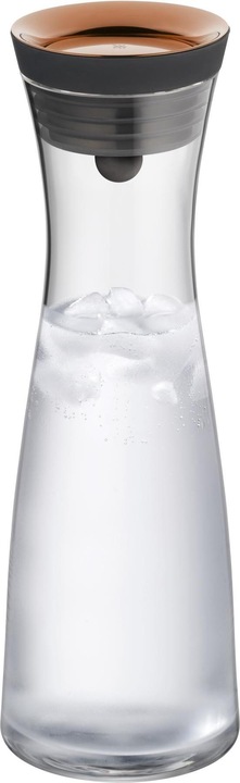 Productafbeelding WMF Waterkaraf 1l Glazen karaf Basic Kanteldeksel CloseUp Sluiting (1 l)