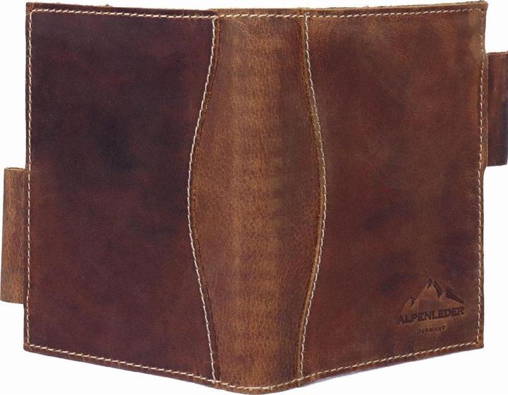 Image du produit Alpenleder Carnet de notes Schiller (A5, À rayures)