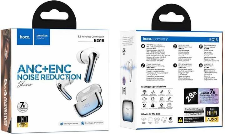 Produktbild Hoco EQ16, Blue (ANC, 7 h, Kabellos)