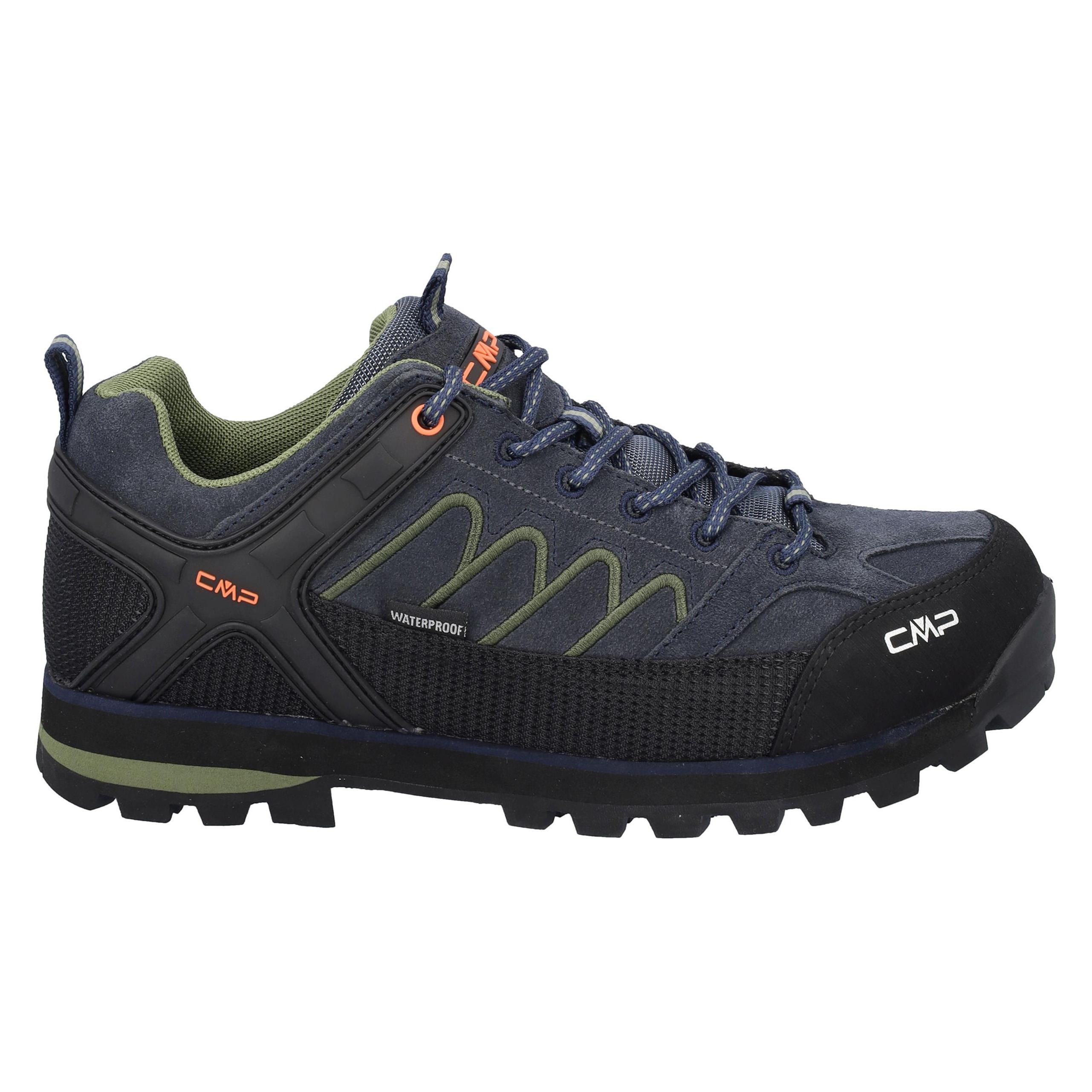 Cmp Campagnolo, Herren, Wanderschuhe, Moon Low Trekking Shoes Waterproof (43), Schwarz