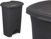 Produktbild Arte Regal Kunststoff-Treteimer 50l anthrazit (50 l)