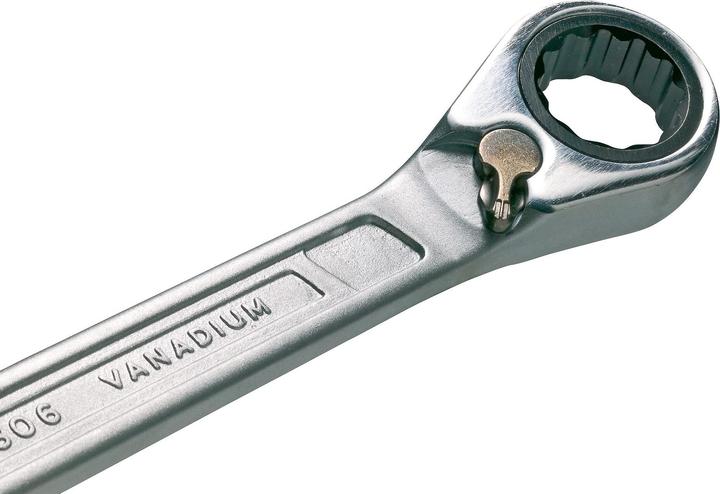Image du produit HAZET Jeu de clés mixtes à cliquet 606N/6 ∙ Profil Traction à 12 pans extérieurs ∙ 8 - 19 ∙ Nombre … (10 mm, 12 mm, 13 mm, 17 mm, 19 mm, 8 mm)