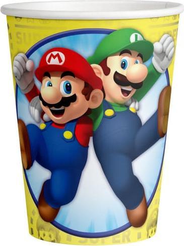 Produktbild Amscan Super Mario (8x)