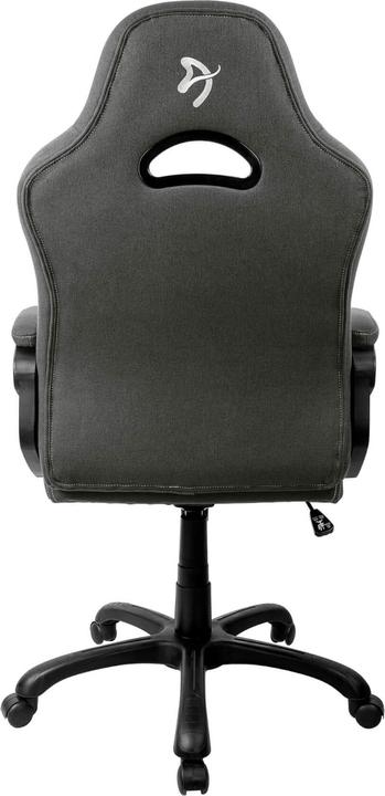 Actual product image Arozzi Gaming Chair Enzo Black/Grey - Woven Fabric Grey Logo