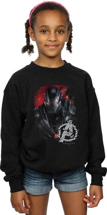 Produktbild Mädchen Avengers Endgame War Machine gebürstetes Sweatshirt (128)