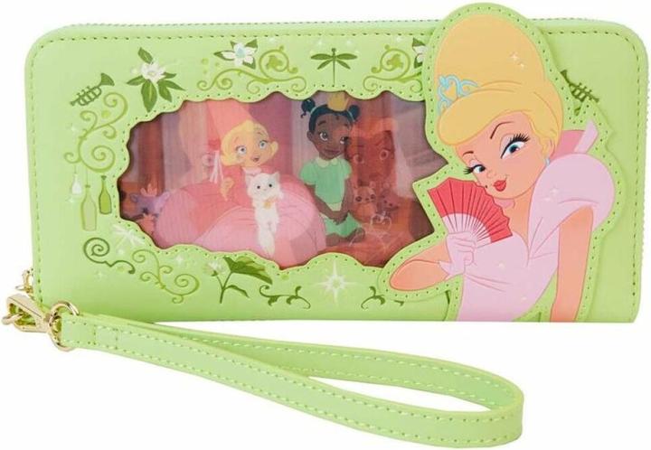 Loungefly Disney by Geldbeutel Princess and the Frog Tiana Wristlet