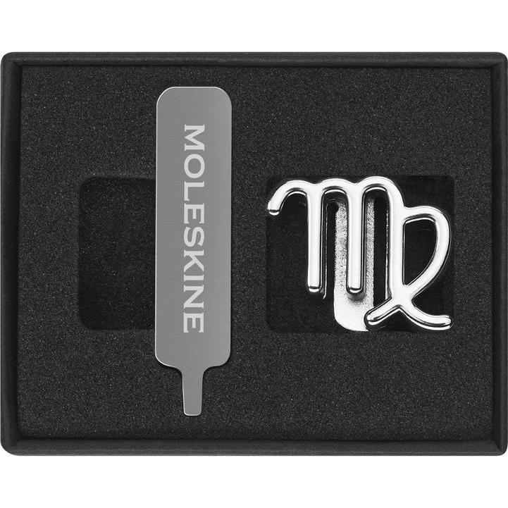 Thumbnail - Moleskine, Heft + Block, Pins Virgo Silver