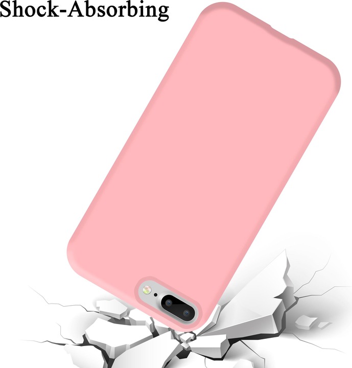 Produktbild Cadorabo TPU Liquid Silicone Case Cover (Apple iPhone 7 Plus, Apple iPhone 7s Plus)