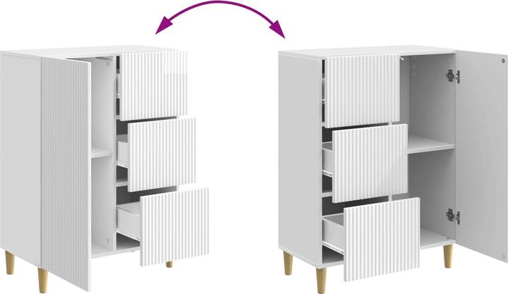 Produktbild vidaXL Modernes Sideboard (34.50 x 66 x 90 cm)