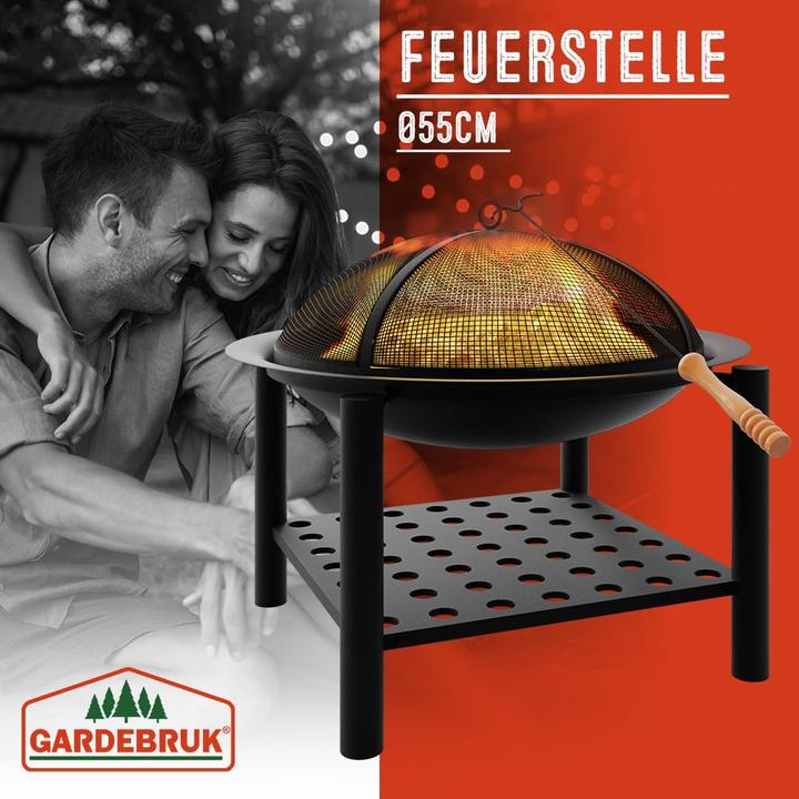 Actual product image Deuba Fireplace (55 cm)