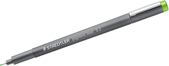 Image du produit Staedtler pigment liner 308 Fineliner, produit unique, vert clair, env. 0,3 mm (1x)