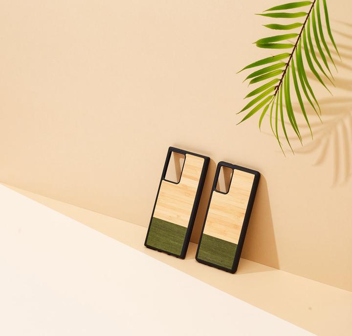 Produktbild Man.Wand &WOOD case for Galaxy Note 20 Ultra bamboo forest juodas (Samsung Galaxy Note 20 Ultra)