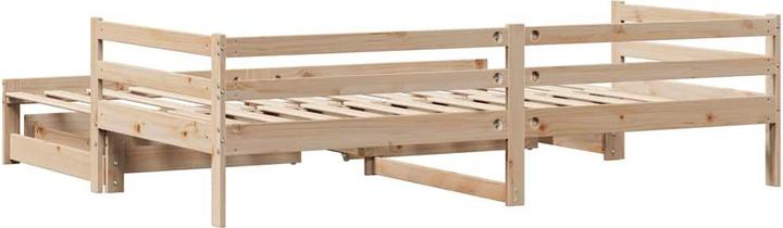 Produktbild vidaXL ausziehbares Tagesbett