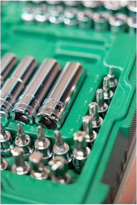 Productafbeelding SATA Doppenset 1/4,3/8,1/2" 150 stuks metrisch en imperiaal