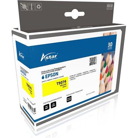 Astar, Druckerpatrone, t9074 69ml 7000seiten hohe kapazitaet (Y)