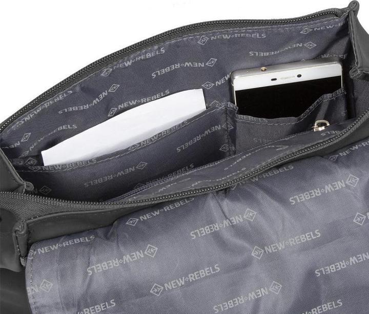 Immagine prodotto New Rebels Daley - Washington Backpack Flap Black (13 l)