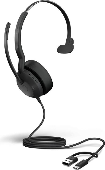 Produktbild Jabra Evolve2 50 (Kabellos, Kabelgebunden, USB-A)