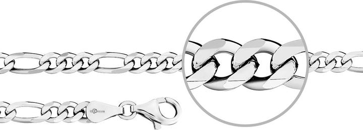 Produktbild Der Kettenmacher Figaroarmband Armkette (21 cm, Silber)