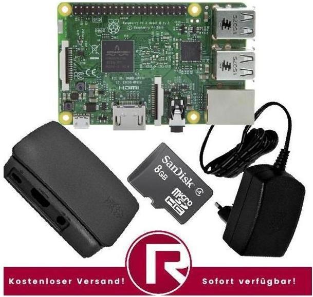 Actual product image Raspberry Pi EB5658 - 3 Starter Kit Bundle in Black Grey