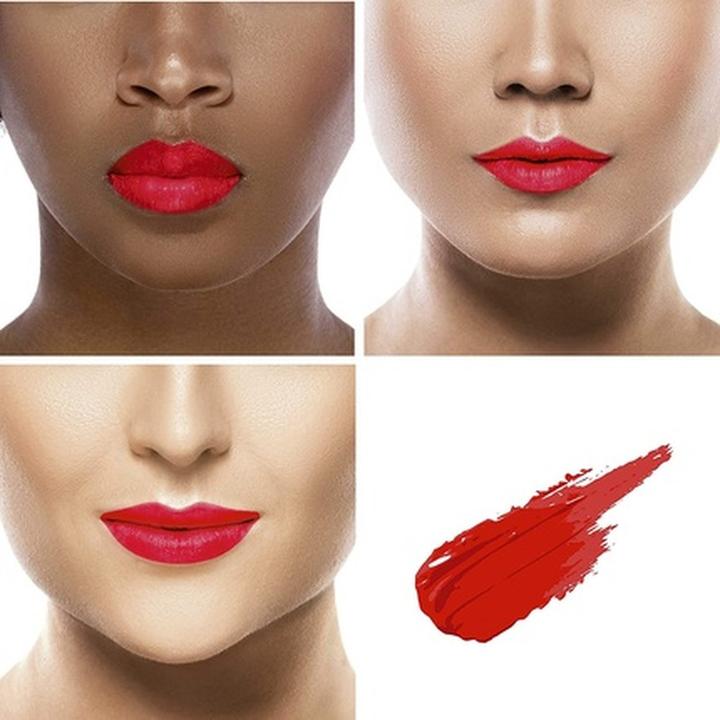 Actual product image All Tigers Liquid Lipstick matt vegan and natural (888 RED)