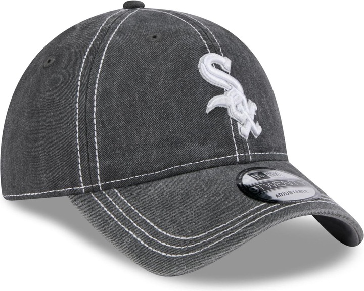 Produktbild New Era 9Twenty Cap - Washed Chicago White Sox Schwarz
