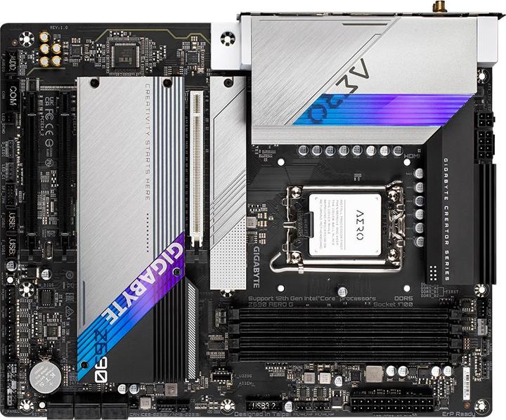 Actual product image Gigabyte Z690 Aero G (LGA 1700, Intel Z690H, ATX)