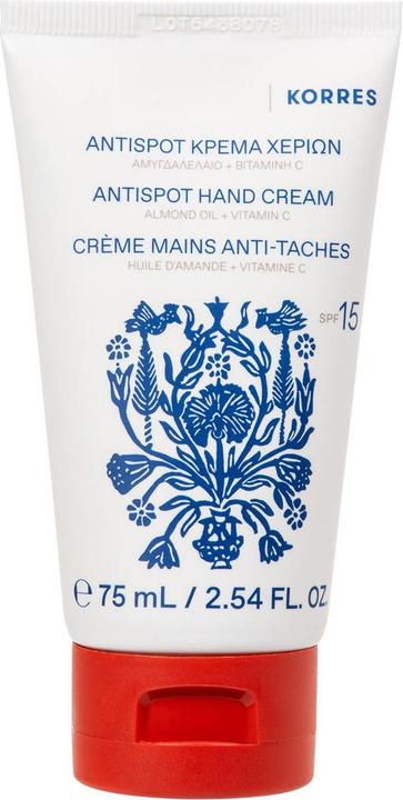 Actual product image Korres Antispot Hand Cream SPF 15 (75 ml)