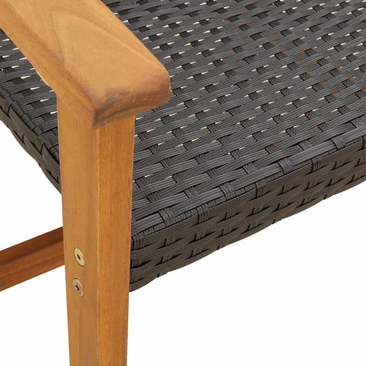 Actual product image vidaXL Garden bench 112 cm and