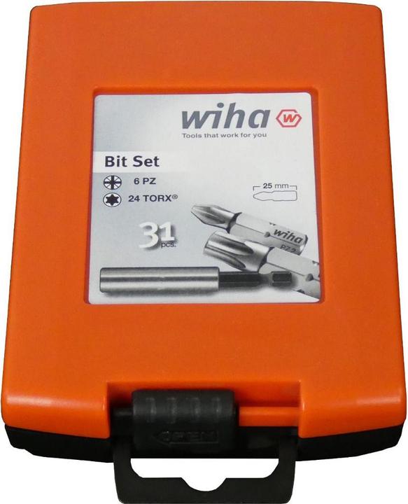 Produktbild Wiha Bit-Set 31teilig BitBuddy 3631 (Kreuz Pozidriv PZ)