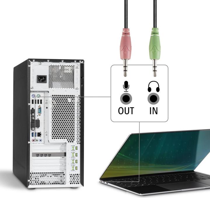 Actual product image Hama Essential HS 200 (Cable)